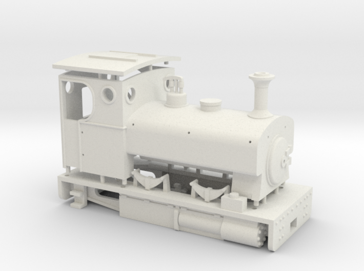 009 Andrew Barclay style tram engine 3d printed 
