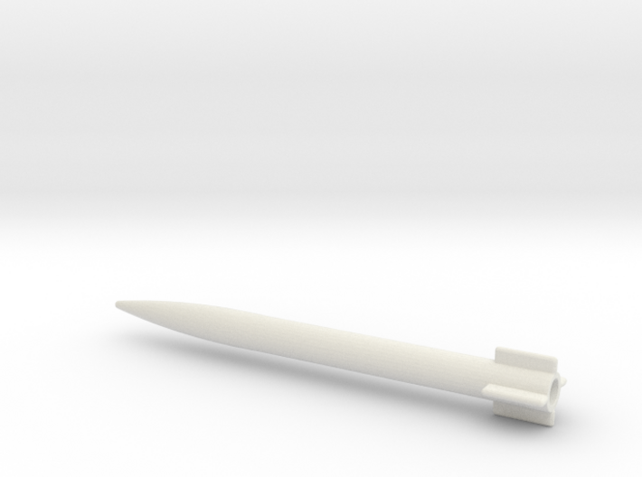 1/87 Scale Little John M51 Missile 3d printed