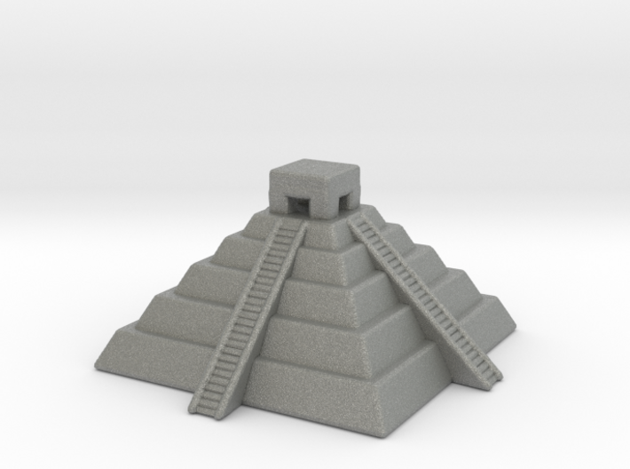 Aztec Pyramid Epic Scale miniature for games micro 3d printed