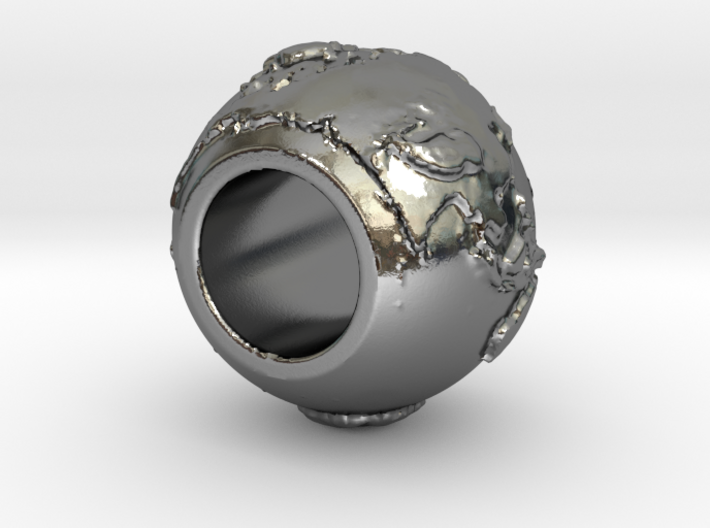 ring with land embossed around 3d printed