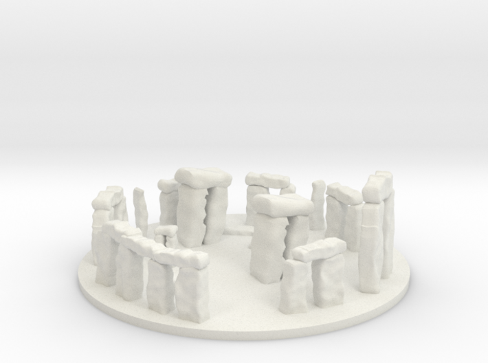 Stonhenge Epic Scale miniature for games micro 3d printed