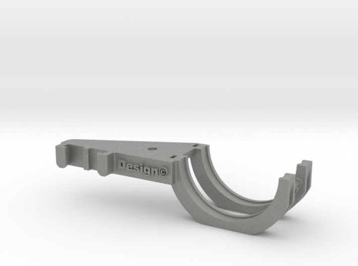 GoPro compatible bracket for Motorcyclefork part 2 3d printed
