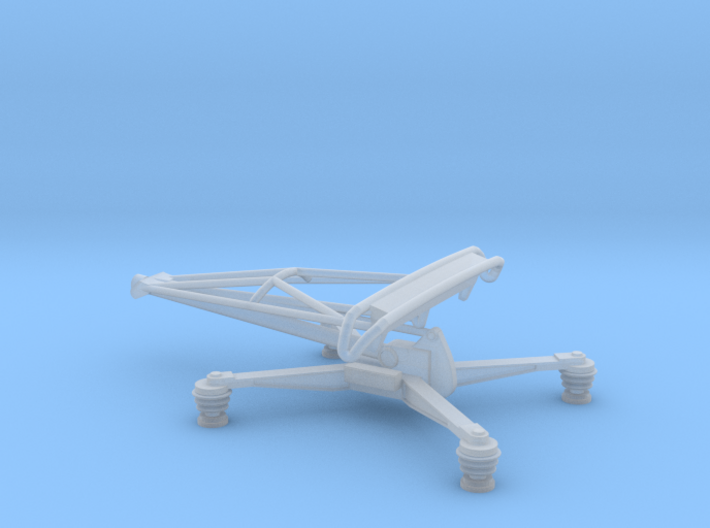 1:76 Class 86 Pantograph (in it's lowered position 3d printed