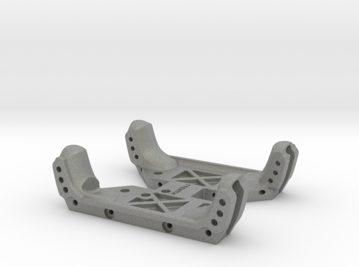 Flat bottom skid for Axial Capra without Dig 3d printed
