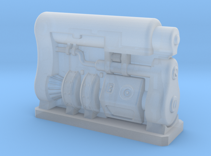 6mm Scale Fusion Generator Fallout 4 3d printed