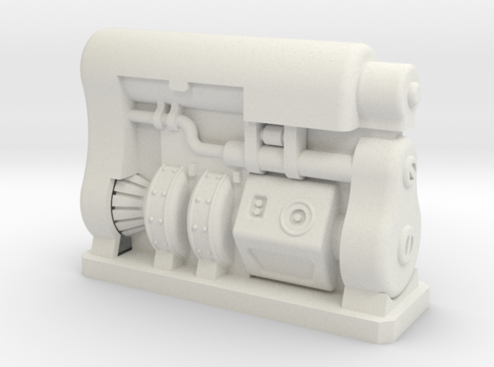 28mm Scale Fusion Generator Fallout 4 3d printed