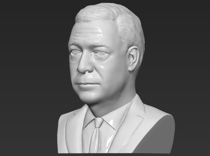 Nigel Farage bust 3d printed 