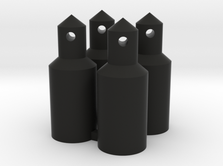 Round Battery/Body Posts (Qty 4) 3d printed