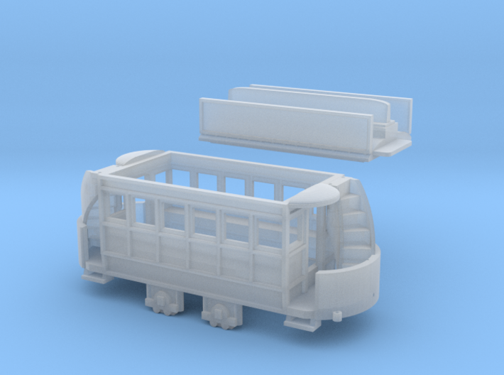 N Gauge Freelance Horse Tram (Motorised) 3d printed