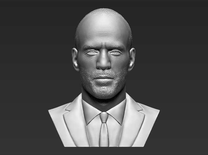 Jason Statham bust 3d printed