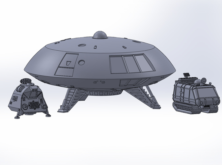 Lost in Space Pod 3d printed 