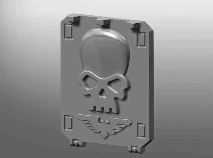 Imperial Skulls Rhinoceros mk.2 Door 3d printed