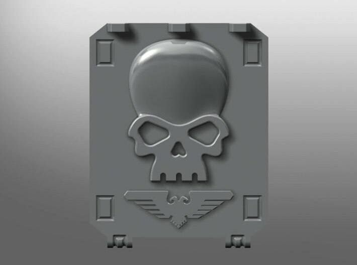 Imperial Skulls Rhinoceros mk.2 Door 3d printed 