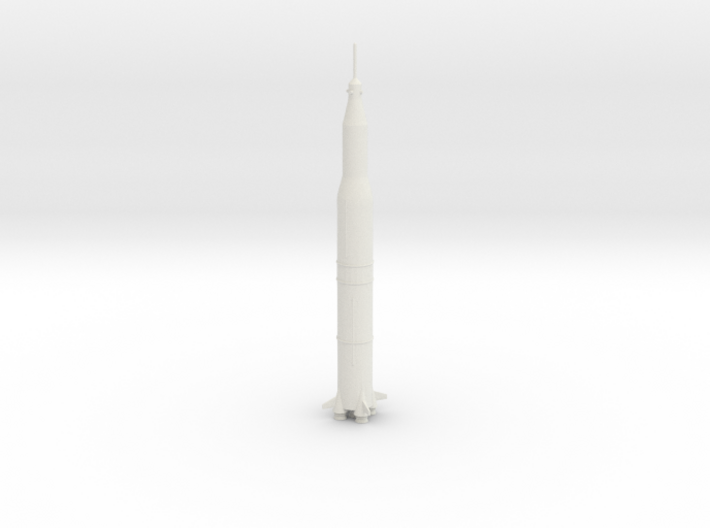 1/537 NASA Saturn 5 Rocket (3mm Hollow) 3d printed