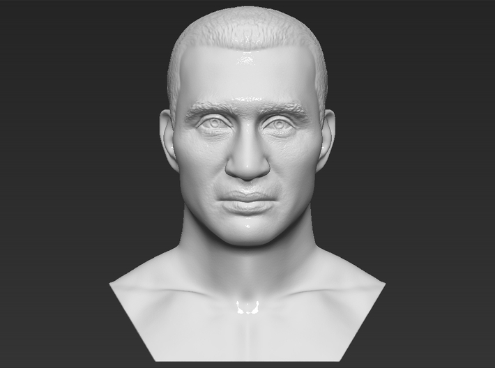 Wladimir Klitschko bust 3d printed