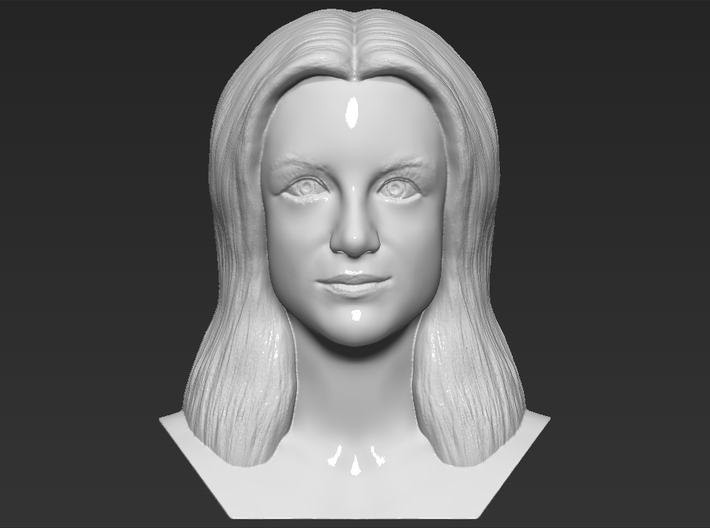 Britney Spears bust 3d printed