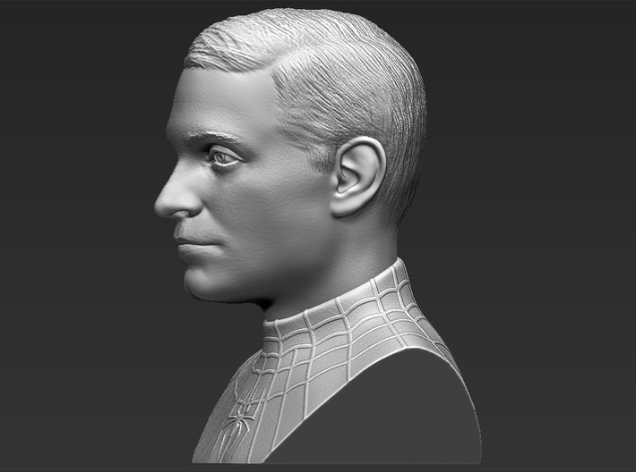 Spider-Man Tobey Maguire bust 3d printed 