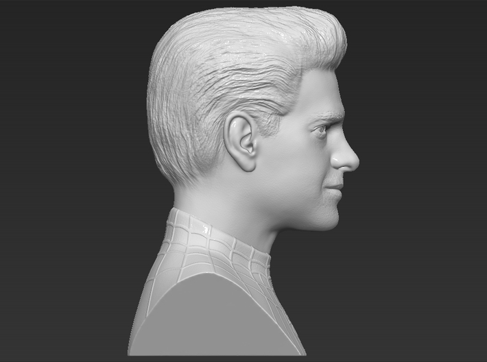 Spider-Man Andrew Garfield bust 3d printed 