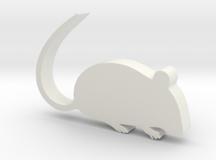 Rat Game Piece 3d printed
