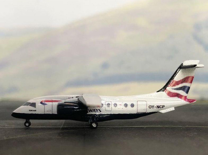 Fairchild Dornier 328JET 3d printed Paintwork done by @aviation_1.400scale