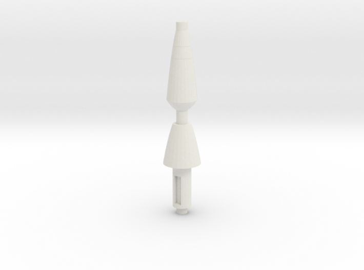 Earthrise wheeljack rocket launcher attachment 3d printed