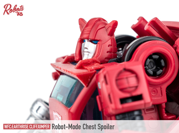 WFC:Earthrise Cliffjumper Chest Spoiler/Wing 3d printed 