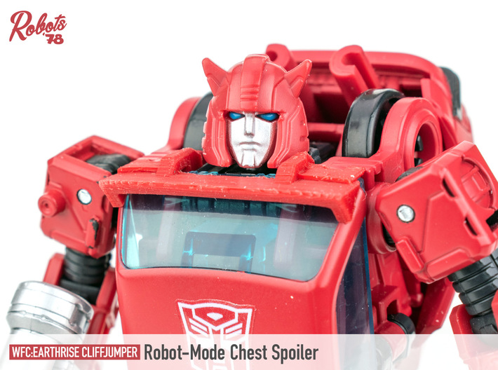 WFC:Earthrise Cliffjumper Chest Spoiler/Wing 3d printed 