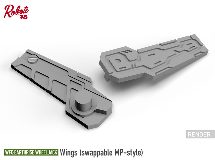 [MP-Style] ER Wheeljack Wings 3d printed 