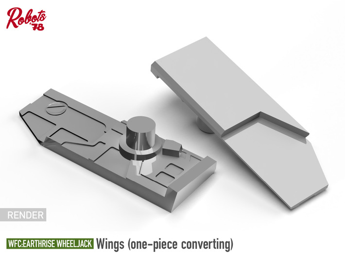 [Converting 1PC] ER Wheeljack Wings 3d printed 
