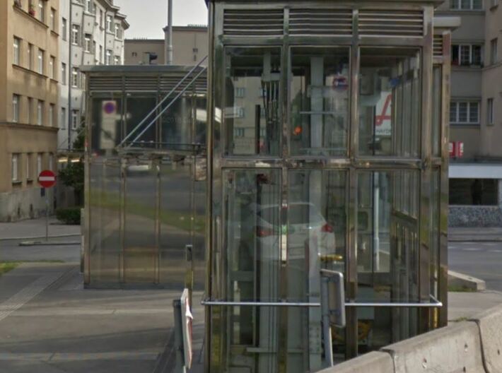 Aufzug Ein- oder Ausstieg einseitig Wien 3d printed 