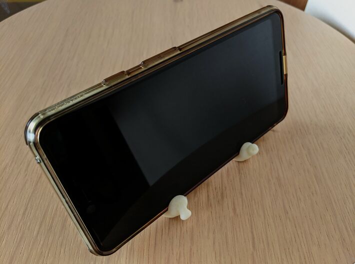 Smartphone stand Shiba Inu type 3d printed 