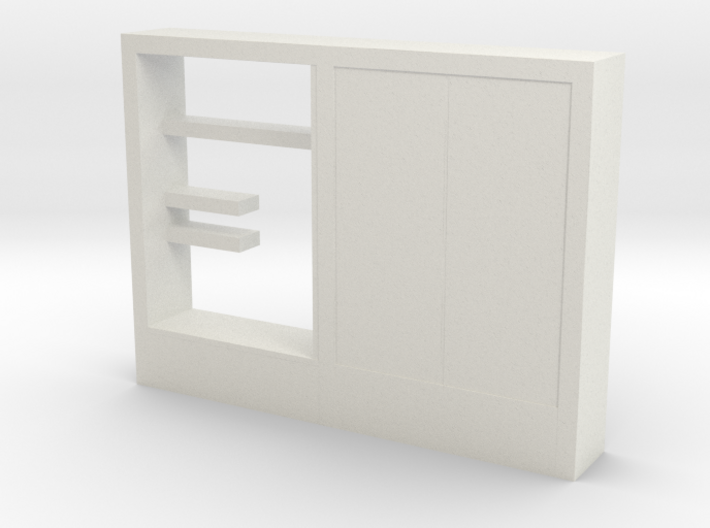 Modern Miniature 1:48 Hallway Furniture 3d printed