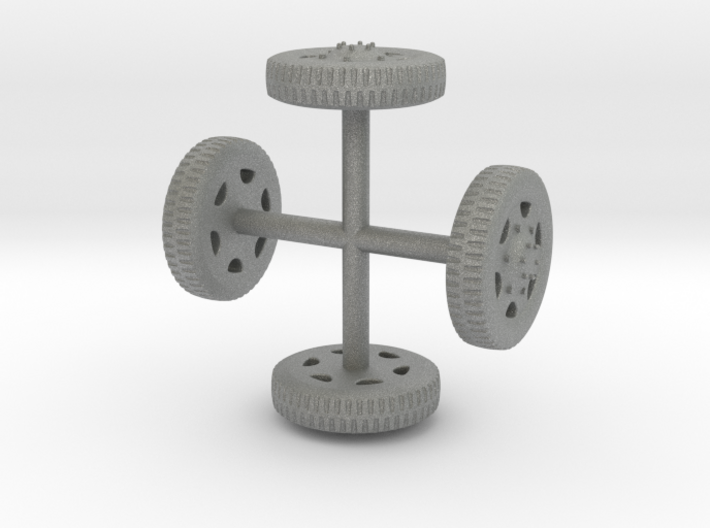 DIVCO-Wheels-Ribbed 3d printed