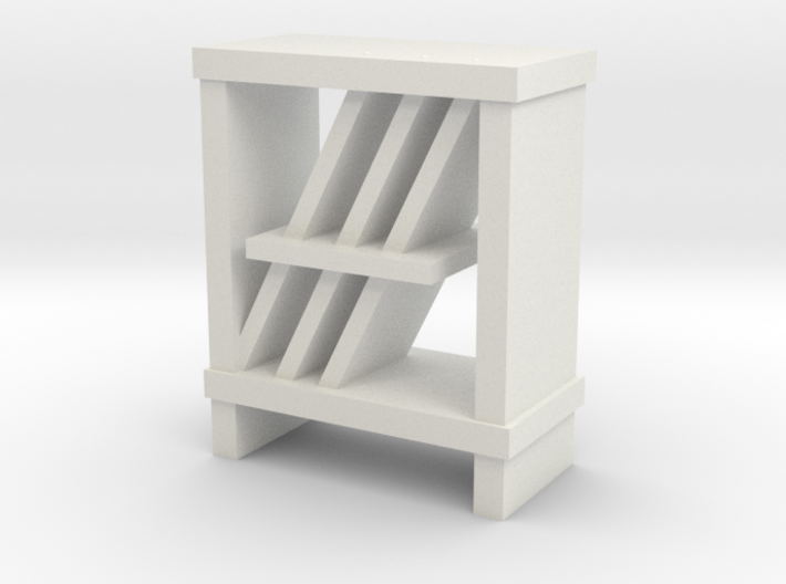 Modern Miniature 1:24 Rack/Sideboard 3d printed