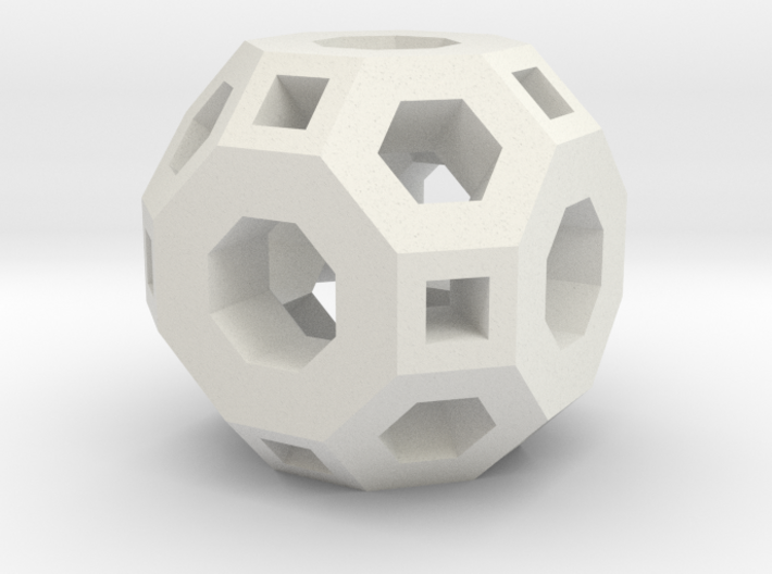 Gmtrx 18mm Lawal skeletal Truncated cuboctahedron 3d printed