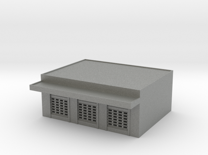 1:400 Fire Station Building 1 3d printed