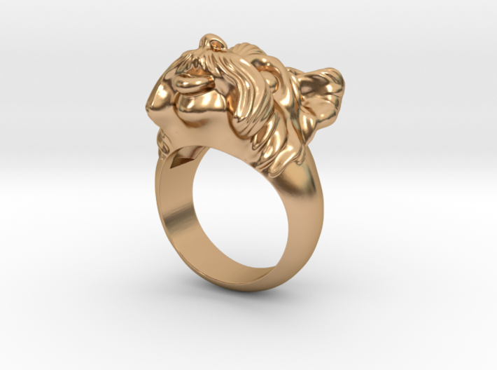 &quot;Yorkie with bow&quot; cutest ring, size 6 3/4 3d printed