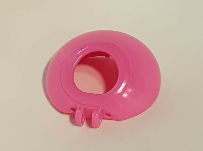 43mm BACK for Heart-ON Chastity's Contained and Ca 3d printed Pretty in Pink
