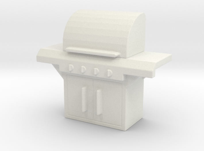 Barbecue BBQ Grill 1/56 3d printed