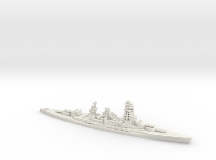 Japanese Nagato-Class Battleship 3d printed