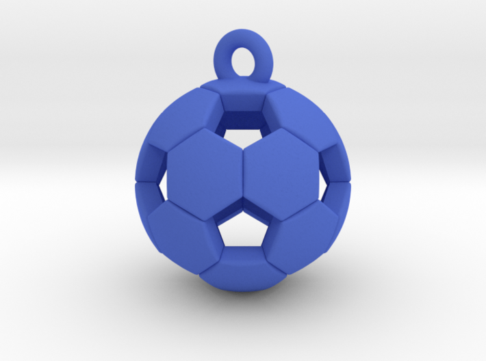 Soccer Ball Pendant 3d printed 
