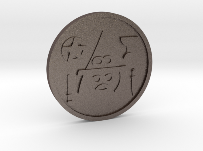 The Magician Coin 3d printed