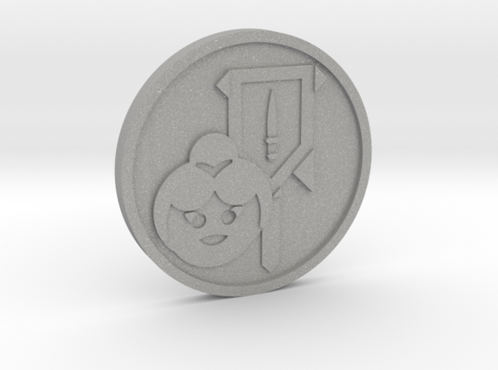 Page of Swords Coin 3d printed