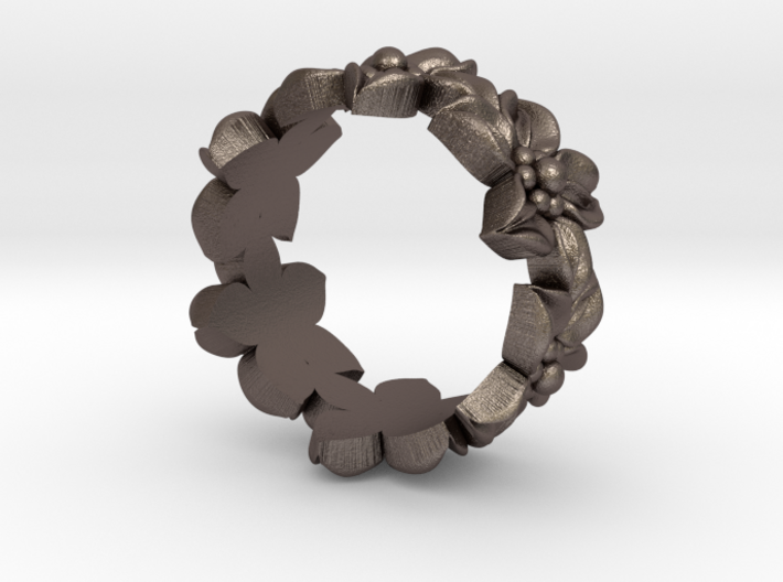 Flower Ring Size 7 3d printed 