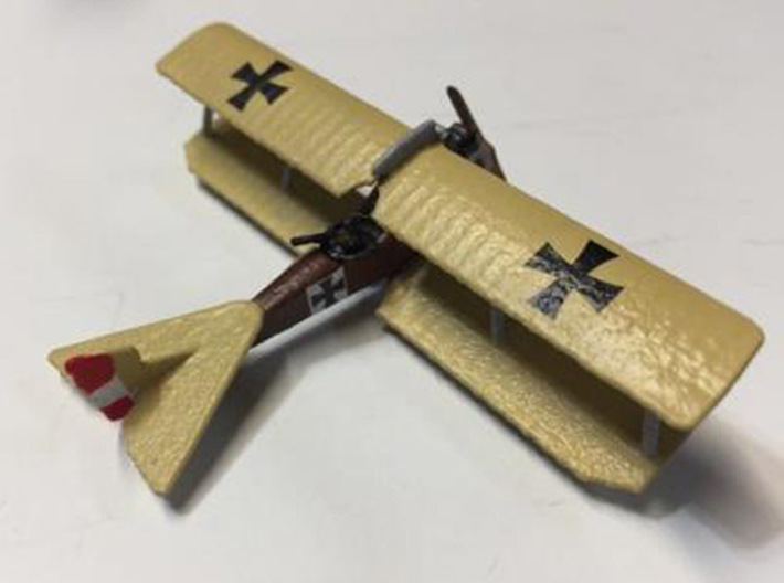 Brandenburg C.I (Ph) Series 29.5 (various scales) 3d printed Photo and paint job courtesy Ray &quot;The G Dog&quot; at wingsofwar.org
