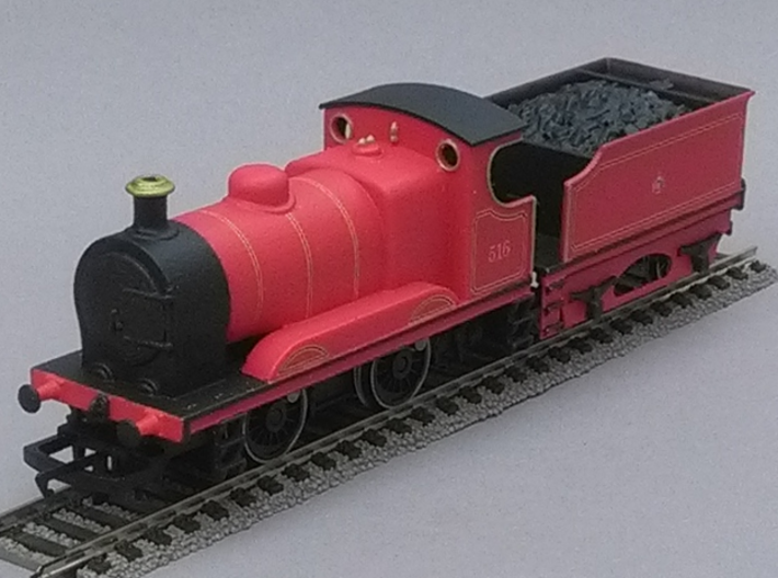 0-4-0 Inside Cylinder Tender Engine 3d printed Tender and chassis not included