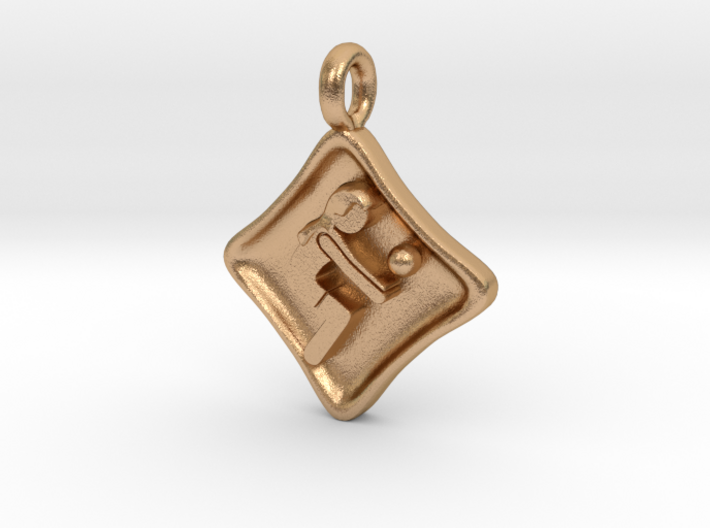 VolleyPendant 012 3d printed
