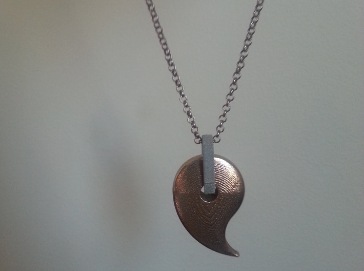 Magatama  3d printed Necklace