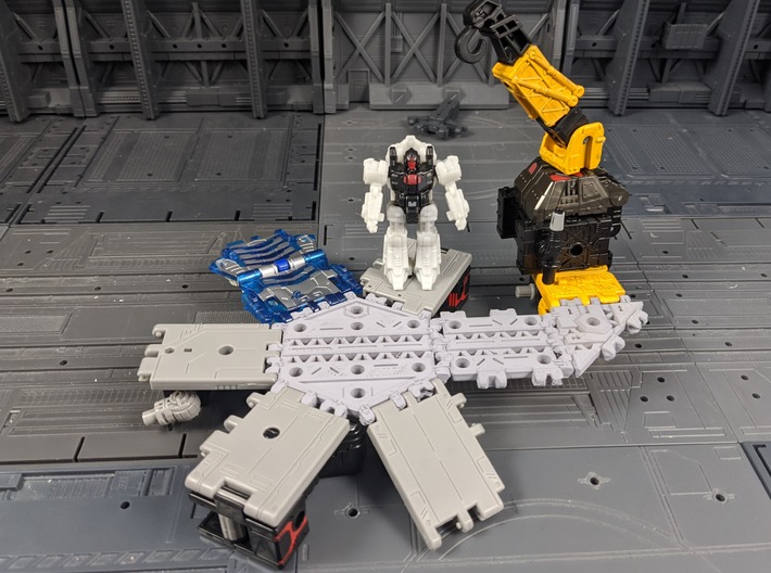 TF Titans Return to Earthrise Straight Ramp Set 3d printed 