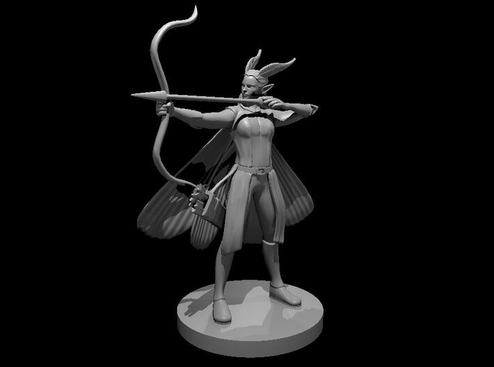 Arch Fey Female with Quiver 3d printed